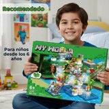 Juguete Bloques de Construcción My World Con Luces 562 Piezas Niño