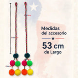 Pom Pom Pompones Nortinos Para Bailes Típicos