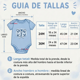 Pack 5 Bodys Manga Corta %100 Algodón Tedmimak Niño Blue Jungle