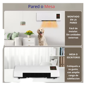 Calefactor y enfriador 2 en 1 Portátil Modular Pared Mesa