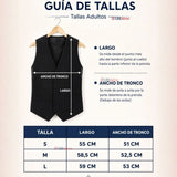Chaleco Bolero Negro Tradicional Hombre Fiestas Patrias
