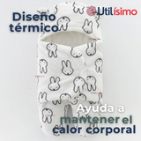 Osito Saco De Bebé Frizado Con Diseños Surtidos 3 a 9 Meses Niño