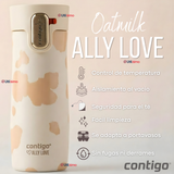 Vaso Térmico Contigo 473ml West Loop 3.0 Ally Love Acero Inoxidable Oatmilk