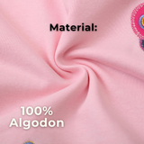 Polerón Cuello Redondo Niña Rosado Mariposa