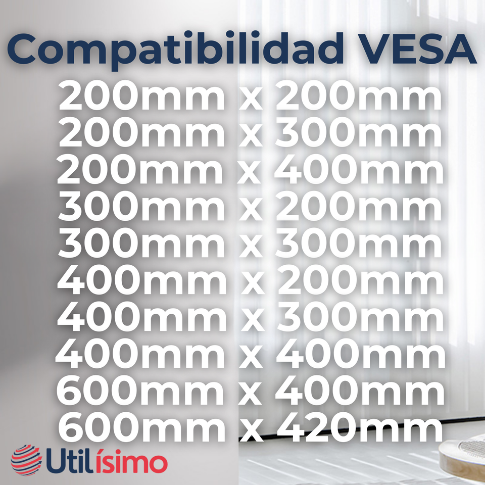 Soporte TV Pared Ajustable 68Kg 55 a 85 Pulgadas 55 60 65 70 75 77 80 82 85