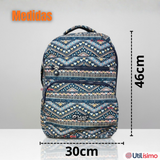 Mochila Escolar Con Estuche 46cm Poliéster Impermeable Niña Juvenil