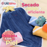 Toalla de Manos 100% Algodón 1 Unidad Niña Surtido