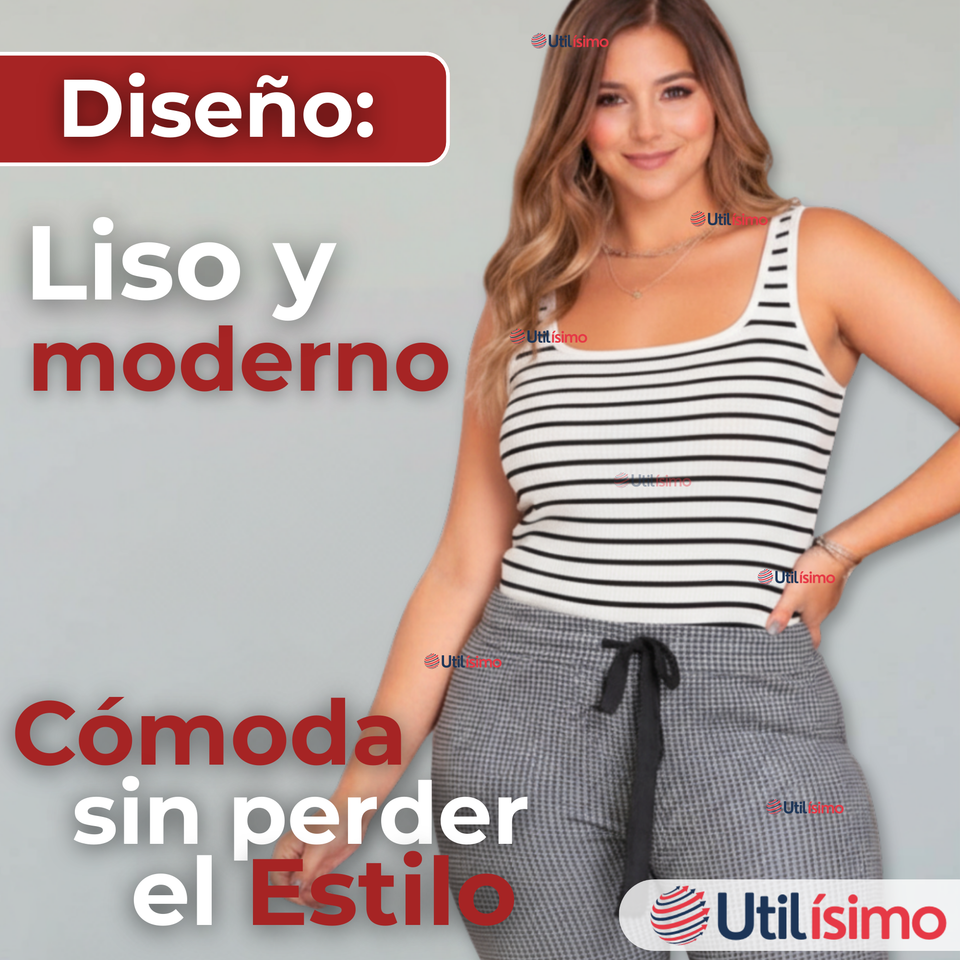 Camiseta Rayas 100% Algodón Básica Lisa Elástica Mujer Colores Surtidos