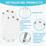 Pack 4 Unidades Extensor Body Bebé +Pack 4 Bodys Algodón Niña Manga Corta Arcoiris