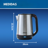 Hervidor Eléctrico Oster de 2 Litros de capacidad, BVSTKT674