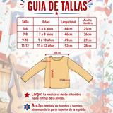 Pack 3 Poleras Camisas Panty Segunda Piel Elástica Niña Fechas Patrias