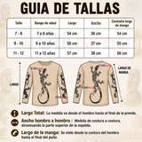 Pack 3 Poleras Efecto Piel Con Tatuajes Niño Rapa Nui Fiestas Patrias