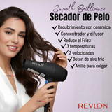 Secador De Cabello Revlon Smooth Brilliance 1875W Negro