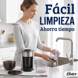 Oster® Molinillo de Café, Accesorio, Con 18 Ajustes De Grosor, Incluye Accesorios, BVSTBMH23