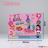 Set Juguete de Heladería y Waflera Creativa con Masas Moldeables Niña