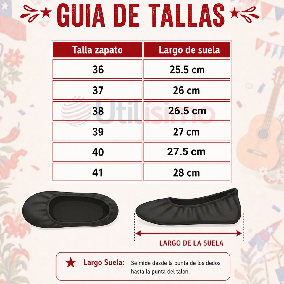 Zapatillas Chicle Negras Juvenil Bailes Danza Fiestas Patrias Talla 36-41