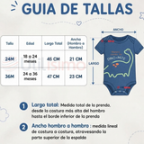 Pack 5 Bodys Manga Corta %100 Algodón Tedmimak Niño Little Adventurer