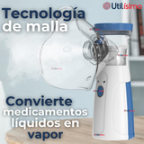 Nebulizador Portátil Batería Recargable Mesh Vaporizador Niños Y Adultos