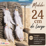 Pack 3 Aros Aritos Pascuenses Rapa Nui NIña Fiestas Patrias