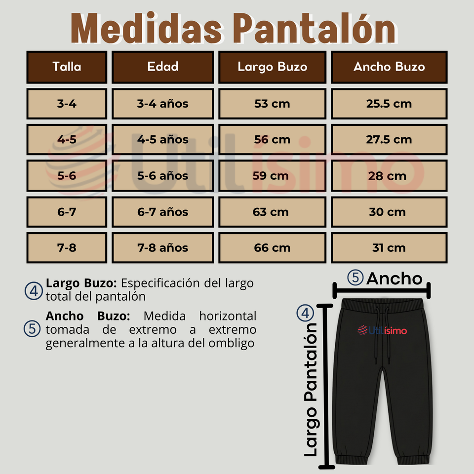Conjunto 2 Piezas Buzo Pantalón Y Polerón Con Capucha Negro Niño