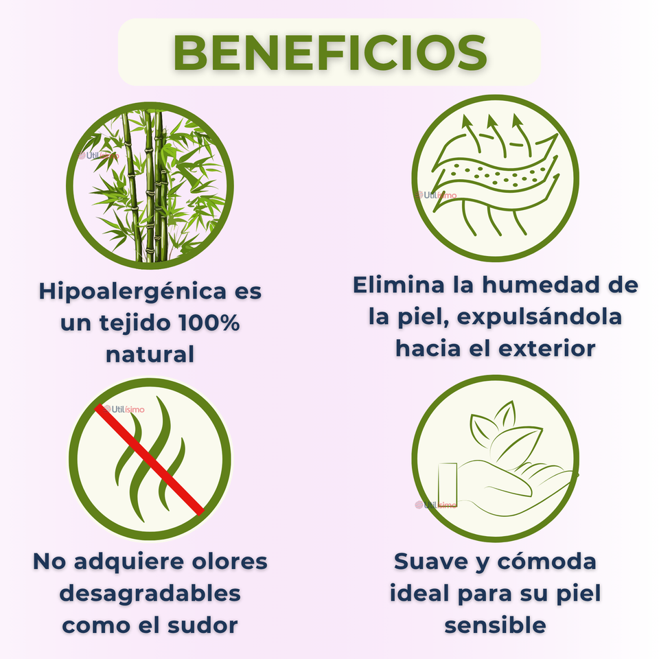 Pack 3 Primera Capa Escolar Bambú Invierno Camiseta Niña Cuello Beatle Polera