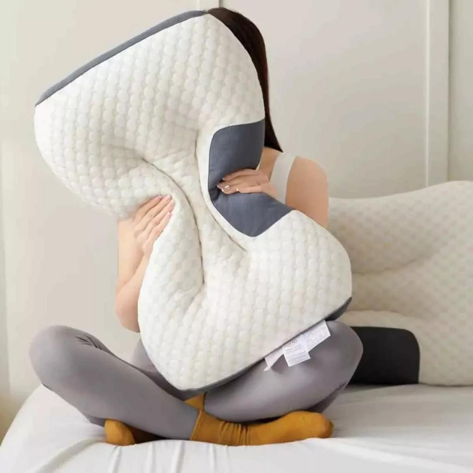 Almohada Ergonómica Ortopédica Cuello y Cervical – Utilísimo