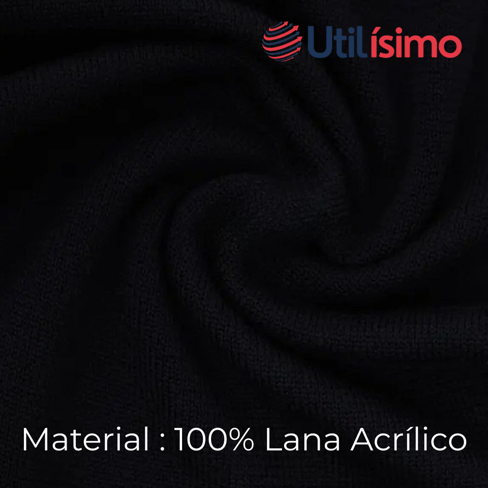 Guantes 20CM Táctil Lana Acrílica Adulto Colores Surtidos