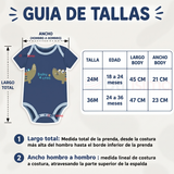 Pack 5 Bodys Manga Corta %100 Algodón Tedmimak Niño Blue Croc Jungle
