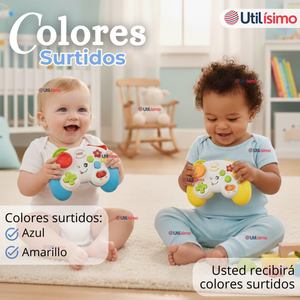 Control Mando Interactivo Música Y luces Juguete Colores Surtidos Bebé Niño Niña