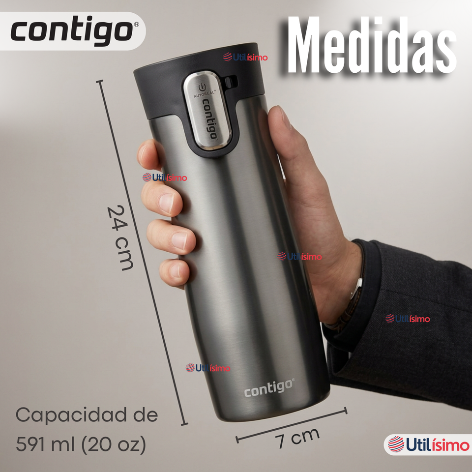Vaso Térmico Contigo West Loop AUTOSEAL® de 591 ML