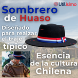 Sombrero Huaso Con Laso Elegante Fiestas Patrias