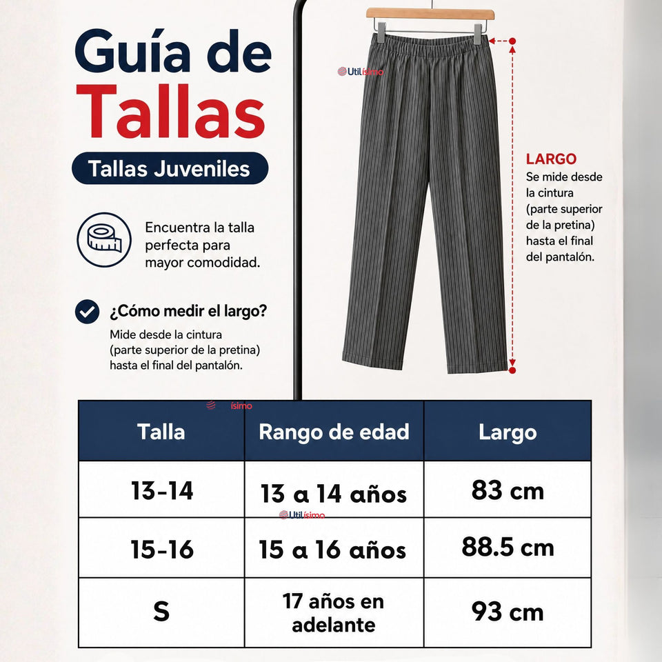 Pantalón Huaso Gris Diseño Líneas Juvenil Vestuario Típico Fiestas Patrias