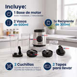 Licuadora Personal Blender Thomas Th-300pb 600 Ml Con accesorios