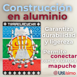Collar Trapelacucha Mapuche Machi Aluminio Fiestas Patrias
