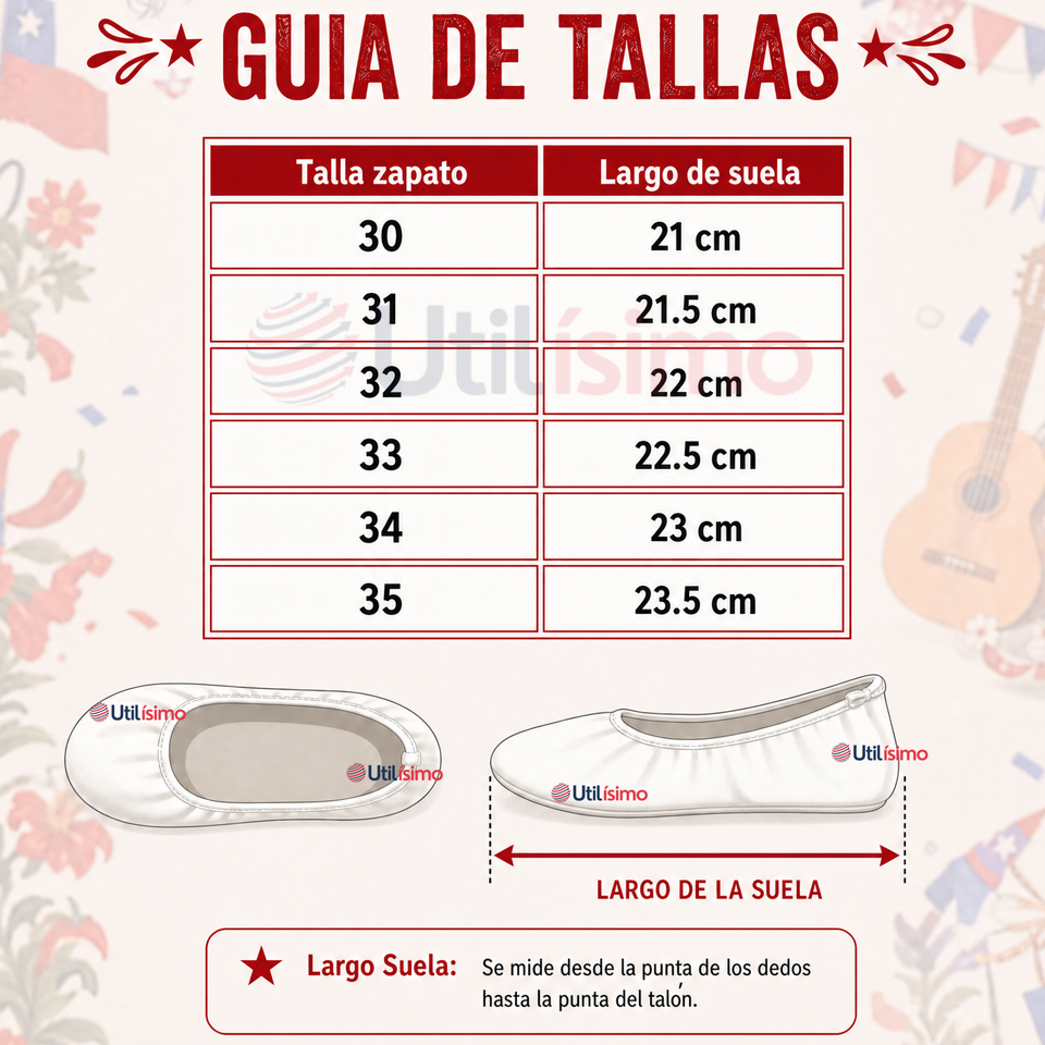 Zapatillas Chicle Blancas Niña Bailes Danza Fiestas Patrias Talla 30-35