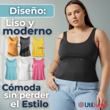 Pack 6 Poleras Camisetas Sin Mangas Fibra De Bambú Básicas Lisa Elástica Mujer Colores Surtidos