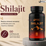 Shilajit 60 Capsulas FNL Energizante Y Adaptógeno