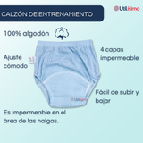 Pack 12 Calzón Calzoncillo Niño Entrenamiento Algodón Cintura Elástica
