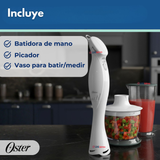 Batidora de inmersión Oster® con picatodo 2612
