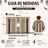 Poncho Mapuche Lana Alpaca Con Capucha Unisex Fiestas Patrias