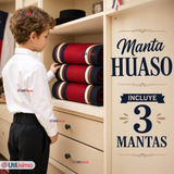 Pack 3 Mantas Poncho Huaso Niño Juvenil Baile Cueca Fiestas Patrias