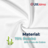 Pack 12 Pares Calcetines Bambù con Cobre Efecto Antibacterial Colores Surtidos