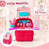 Mochila 2 En 1 Set De Belleza Juguete Infantil Niña