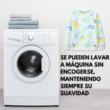 Polerón Algodón Cuello Redondo Niño Blanco Dinosaurio