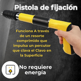 Kit De Pistola De Fijación De Pared Herramientas Portátil
