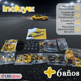 Auto Coche De Carreras Armable Maqueta Porsche Racing 360 Piezas Juguete Niño