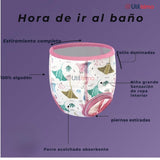 Pack 3 Calzón Pantys Niña Entrenamiento Algodón Absorbente Transpirable Cintura Elástica
