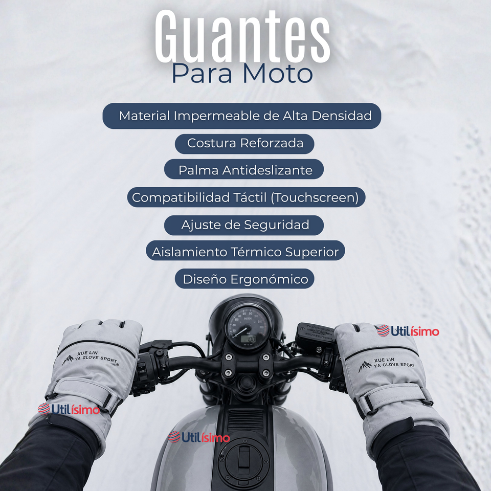 Guantes Esquí Surtidos Térmicos Impermeables TouchScreen Nieve Esquiar