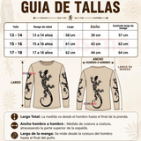 Pack 3 Poleras Efecto Piel Con Tatuajes Juvenil Rapa Nui Fiestas Patrias