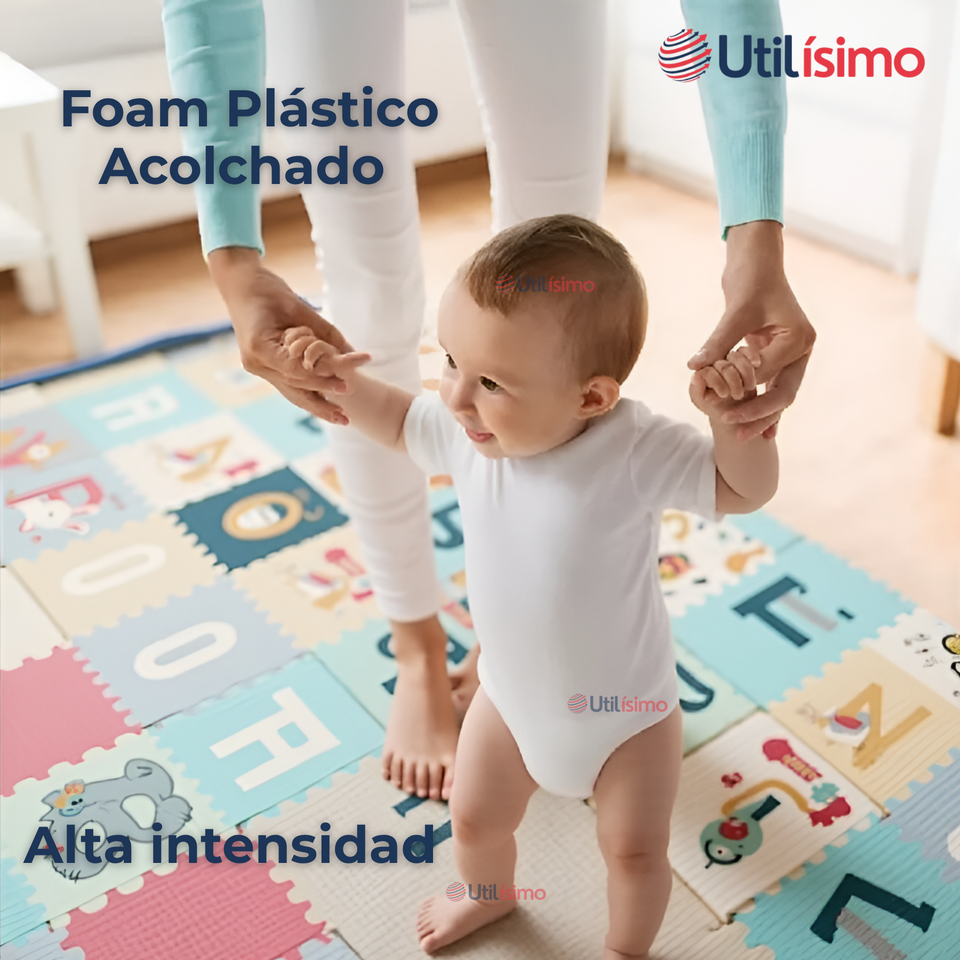 Alfombra Plegable Antigolpes 180x160cm Juego Niños Surtido
